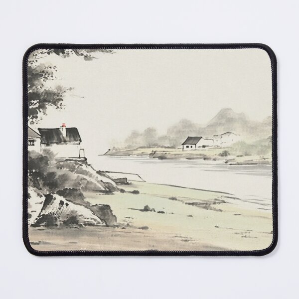 Item preview, Distant Salcombe from East Portlemouth（watercolour + AI） designed and sold by artsmeow.