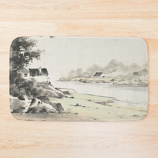 Item preview, Distant Salcombe from East Portlemouth（watercolour + AI） designed and sold by artsmeow.