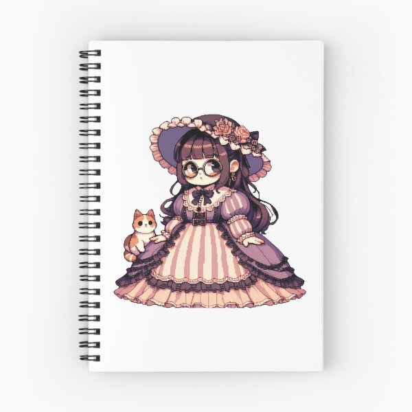 Item preview, Chubby lady with her cat 3 designed and sold by RixxysArtstuff.