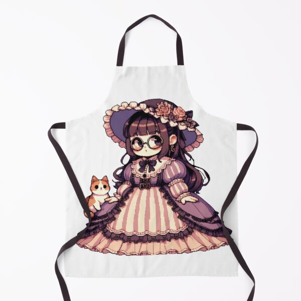 Item preview, Chubby lady with her cat 3 designed and sold by RixxysArtstuff.