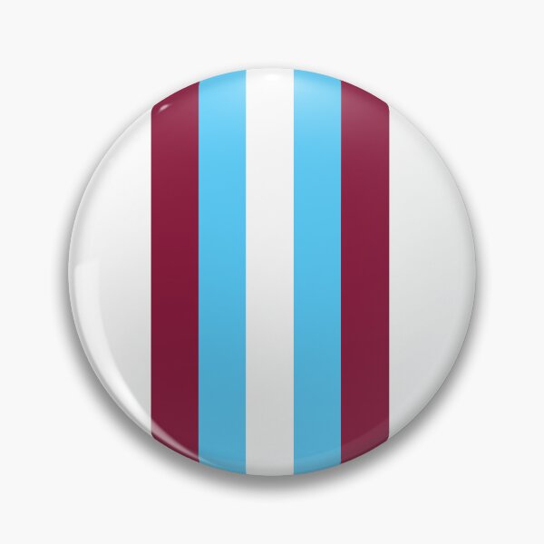 Item preview, Claret Blue and white Mod Racing Stripes fashion design designed and sold by ModSupporters.