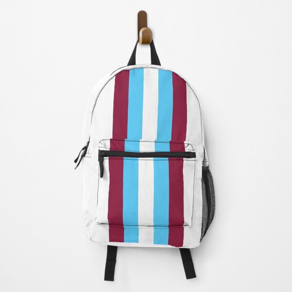 Item preview, Claret Blue and white Mod Racing Stripes fashion design designed and sold by ModSupporters.