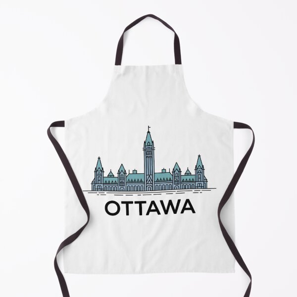 Item preview, Ottawa Skyline – Minimalist Travel Souvenir Design designed and sold by Paper Drip.