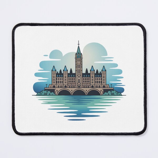 Item preview, Ottawa Skyline – Minimalist Travel Souvenir Design designed and sold by Paper Drip.