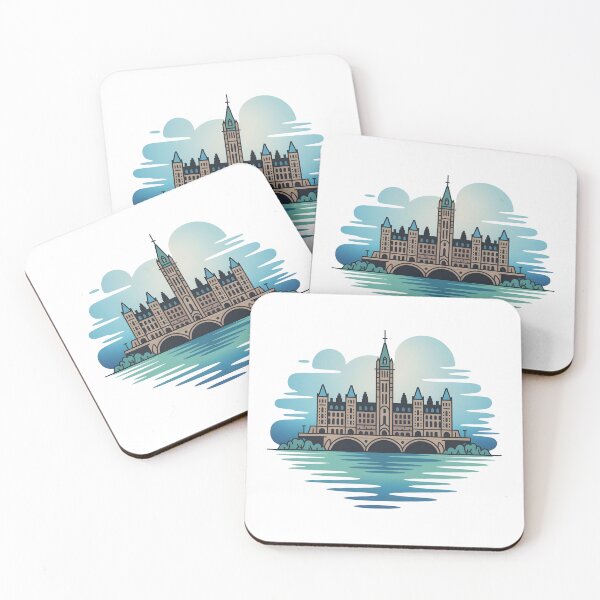 Item preview, Ottawa Skyline – Minimalist Travel Souvenir Design designed and sold by Paper Drip.