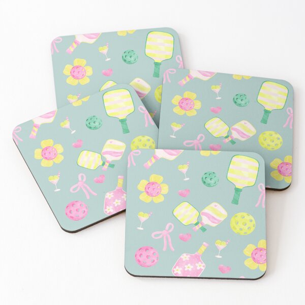 Item preview, Cute Pickleball Accessories (Pastel Green) - Pickleball Collection, Cute Pickleballer Humor Gift for Paddle Ball Hobby Team Player designed and sold by MoriTheCrafter.
