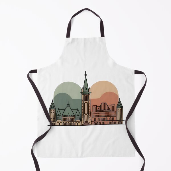 Item preview, Ottawa Skyline – Minimalist Travel Souvenir Design designed and sold by Paper Drip.