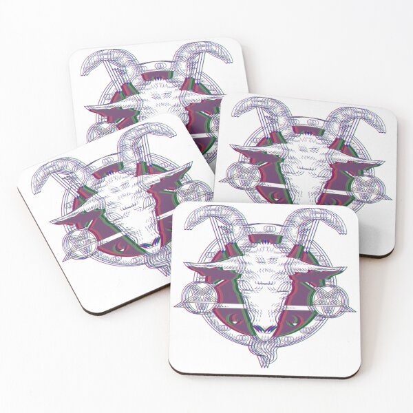 Item preview, Digital Baphomet: Solve et Coagula designed and sold by BoneandBloomCo.
