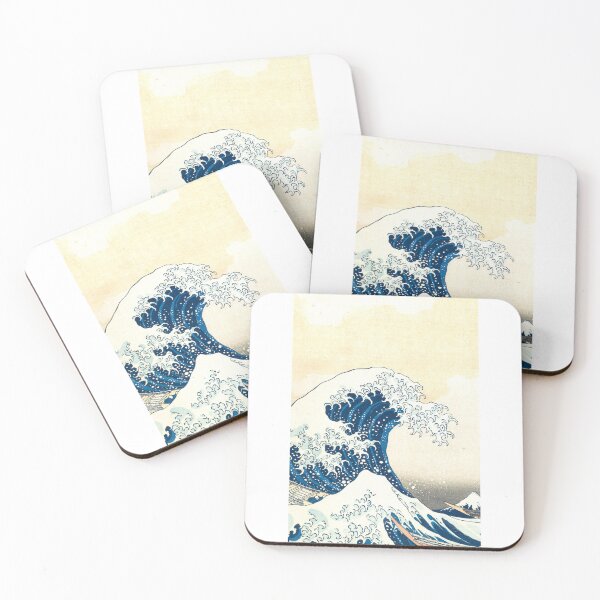 Item preview, The Great Wave off Kanagawa | Classic Japanese Woodblock Print by Hokusai | Vintage Ocean Art designed and sold by MakeMemoryStore.