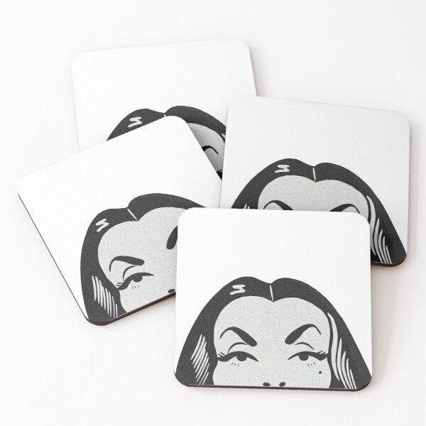Item preview, VampirA Peeker Lady who Inspired Morticia  designed and sold by 2CRE8IVE4925.