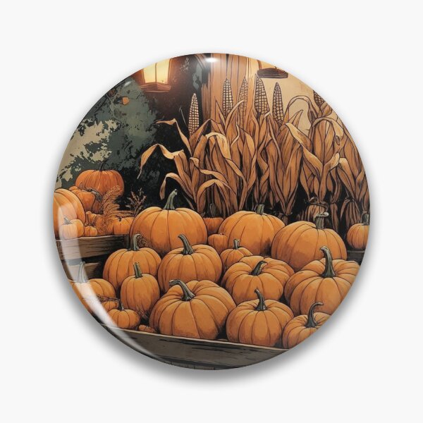 Item preview, Antique Pumpkin Market – Rustic Vintage Cottagecore Halloween designed and sold by Deezyned.