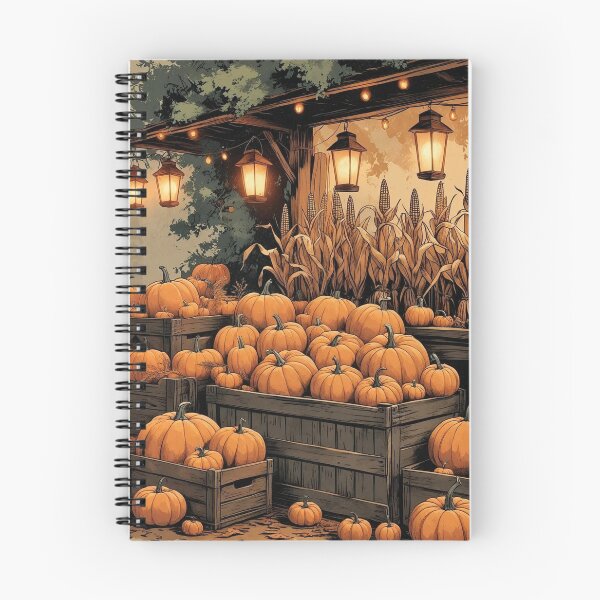 Item preview, Antique Pumpkin Market – Rustic Vintage Cottagecore Halloween designed and sold by Deezyned.