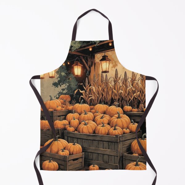 Item preview, Antique Pumpkin Market – Rustic Vintage Cottagecore Halloween designed and sold by Deezyned.