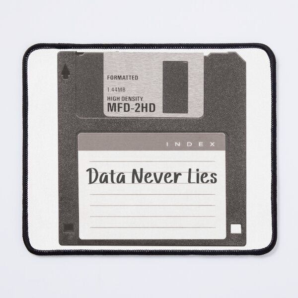 Artikelvorschau, Daten lügen nie – Retro-Diskettenfoto entworfen und verkauft von piti-pardow.