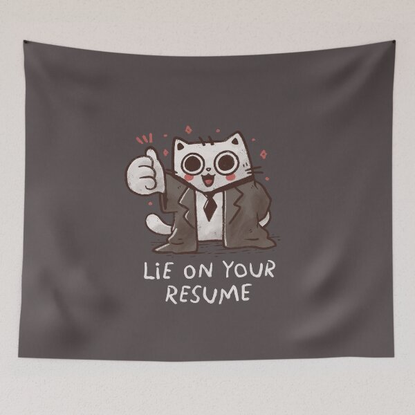 Item preview, Lie On Your Resume designed and sold by koalateess.