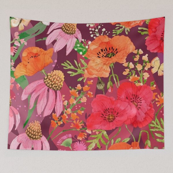 Item preview, Watercolor Flowers designed and sold by ViaARTfactory.