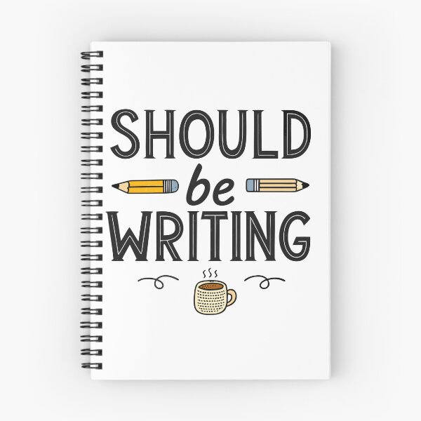 Item preview, Should Be Writing – Minimalist Academic Writing designed and sold by VividOrganica.