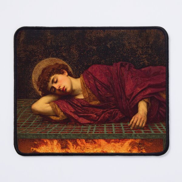 Item preview, Saint Lawrence designed and sold by SanctifiedSouls.