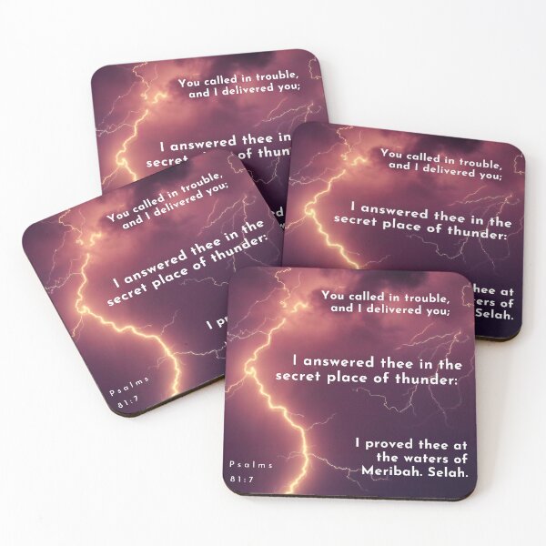 Item preview, Psalms 81:7 designed and sold by Undonemadenew.