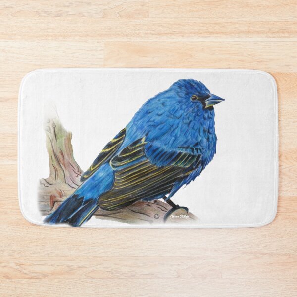 Artikelvorschau, blauer Vogel entworfen und verkauft von Gina_BreWe.