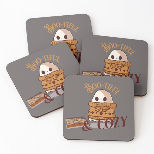 Item preview, Cozy Little Ghost in a Sweater – Boo-tiful and Cozy Funny Ghost Puns designed and sold by Critter Cuties Art.