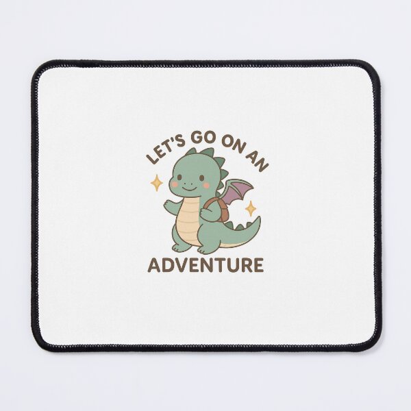 Item preview, Adventuring Kawaii Dragon with Backpack designed and sold by BumbleBeeBuzzz.