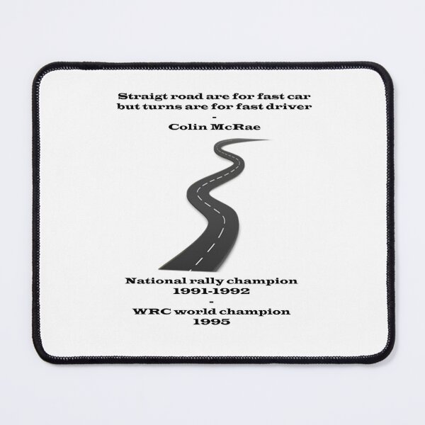 Item preview, Colin McRae Quote T-Shirt designed and sold by RacerDna.