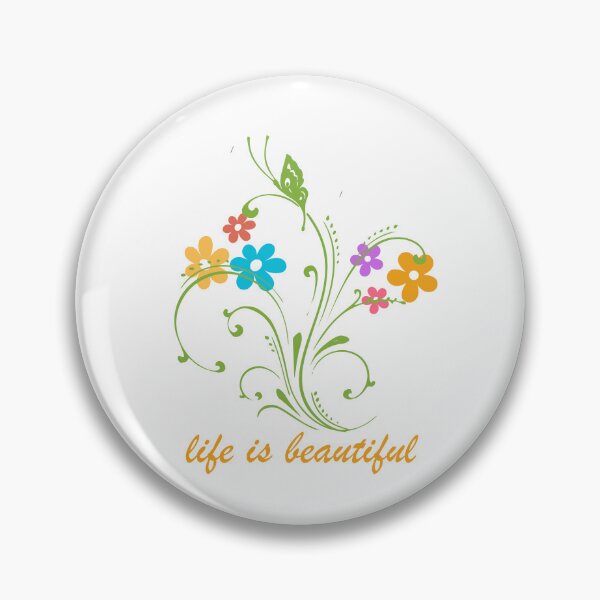 Item preview, Life is Beautiful – Inspirational quote design for t-shirts, mugs, hoodies, stickers, and gifts to spread positivity. designed and sold by rajenrishi.