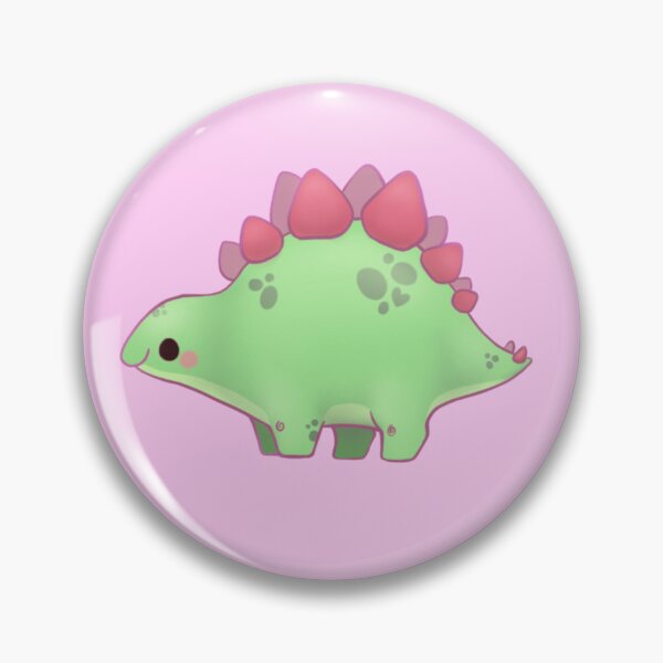 Item preview, Stegoaurus dinosaur, cute baby dinosaur designed and sold by VraptorDoodles.