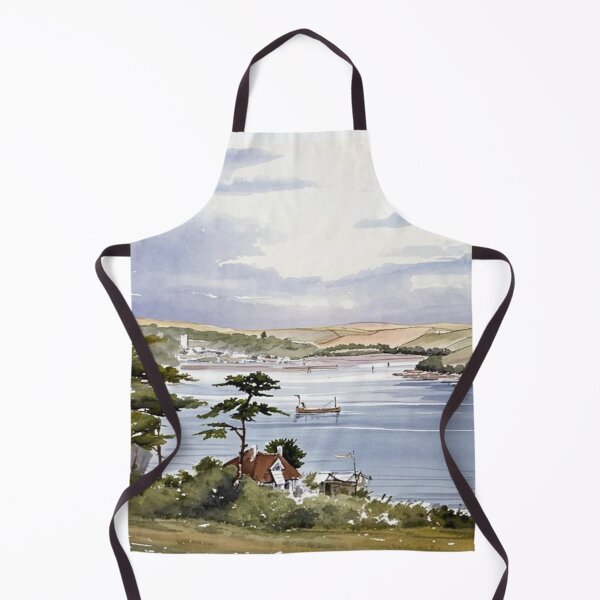 Item preview, Distant Salcombe1（Watercolour + AI） designed and sold by artsmeow.