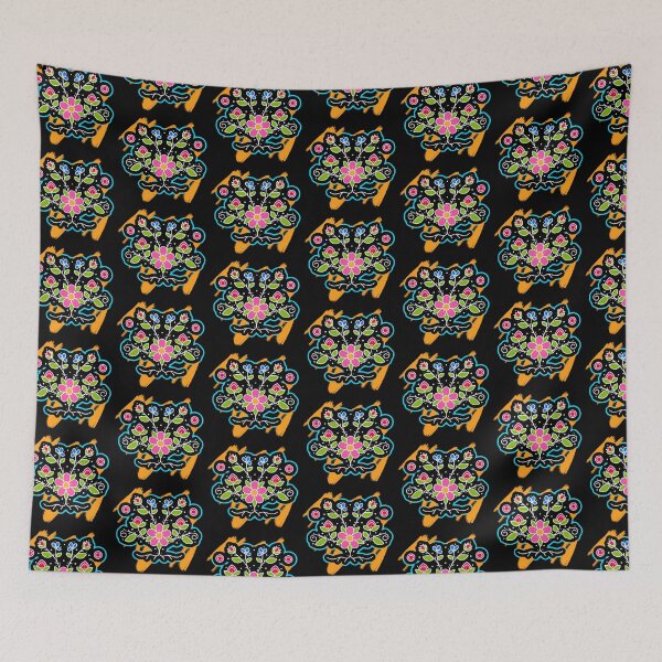 Item preview, Michif Rose Garland - Paint designed and sold by Miskobineshii.