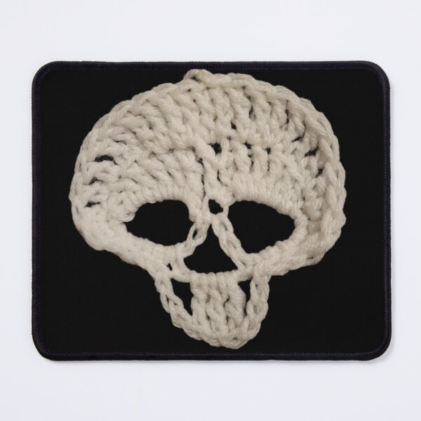 Item preview, Jolly Skull Crochet Patch designed and sold by Lisamariesumner.