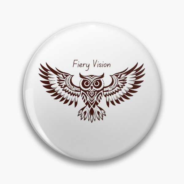 Item preview, Phoenix Owl – Fiery Vision designed and sold by shopistic9999.
