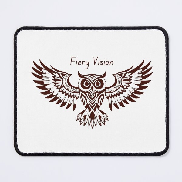 Item preview, Phoenix Owl – Fiery Vision designed and sold by shopistic9999.