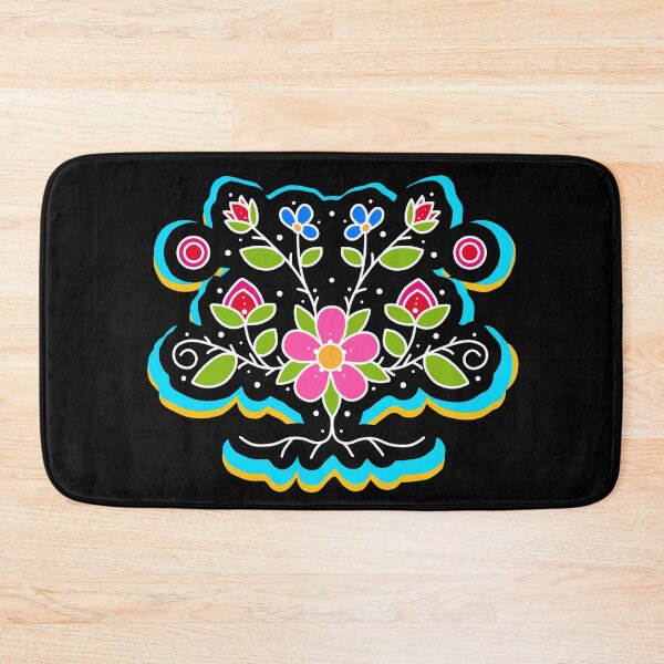 Item preview, Michif Rose Garden - Blue designed and sold by Miskobineshii.