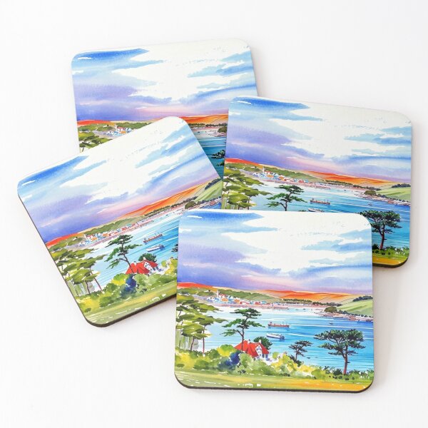 Item preview, Distant Salcombe（Watercolour + AI） designed and sold by artsmeow.