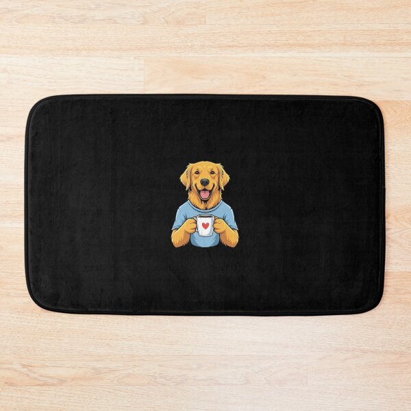 Item preview,  Golden Retriever Boyfriend - Morning Coffee Art Print designed and sold by DMNindustries.