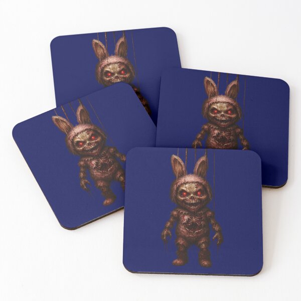 Item preview, Creepy Marionette Bunny Horror Monster Art designed and sold by Dreamiz.