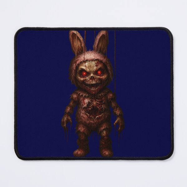Item preview, Creepy Marionette Bunny Horror Monster Art designed and sold by Dreamiz.