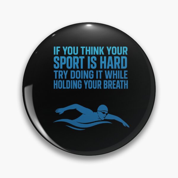 Item preview, If you think your sport is hard - Swim Through the Struggle designed and sold by Gravly.