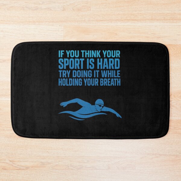 Item preview, If you think your sport is hard - Swim Through the Struggle designed and sold by Gravly.