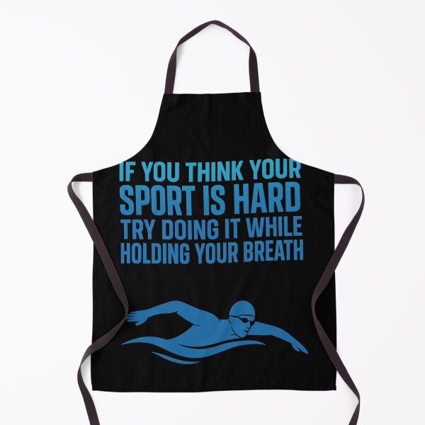 Item preview, If you think your sport is hard - Swim Through the Struggle designed and sold by Gravly.