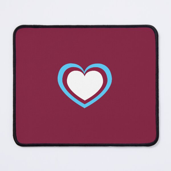 Item preview, Maroon White blue hearts Retro Mod Roundel designed and sold by ModSupporters.