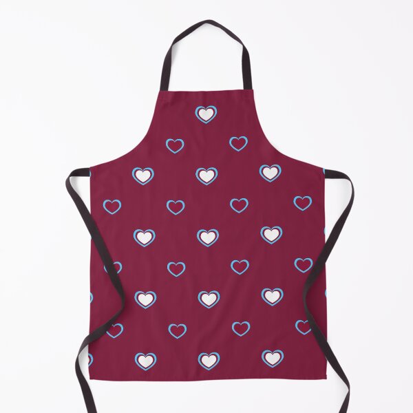 Item preview, Maroon White blue hearts Retro Mod Roundel designed and sold by ModSupporters.