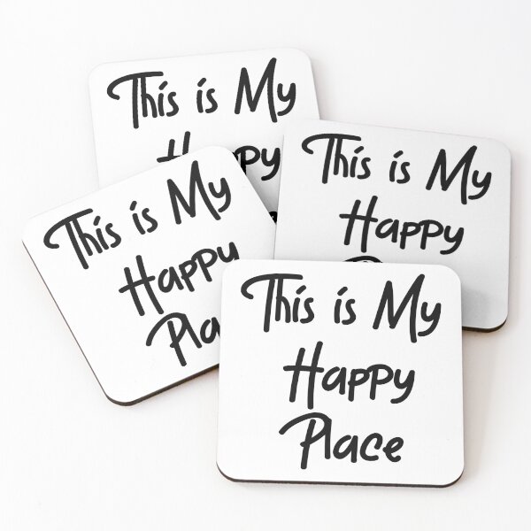 Item preview, "This is My Happy Place" Phrase designed and sold by kristimb.