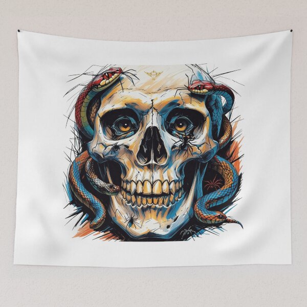 Item preview, Skull of Serpents and Spiders Crawling Out designed and sold by DM.