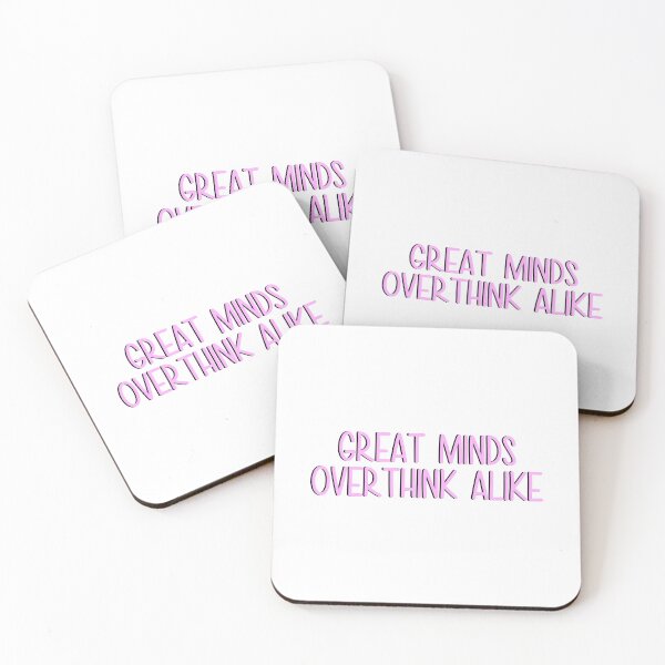 Item preview, Great minds overthink a like designed and sold by designing01Ar3.