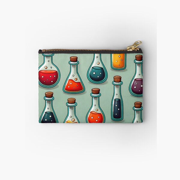 Item preview, Potion Bottles Pattern designed and sold by ArtFactoryAI.