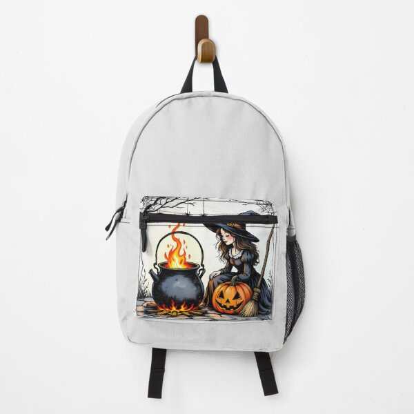 Item preview, Halloween Pumpkin Witch designed and sold by Finding Fortuity.