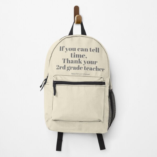 Item preview, If You Can Tell Time, Thank Your 2nd Grade Teacher designed and sold by Novel Works Studio.